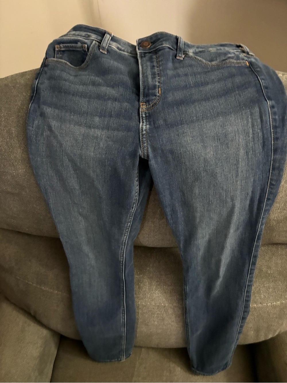 Hollister Women's Medium Blue Skinny Jeans